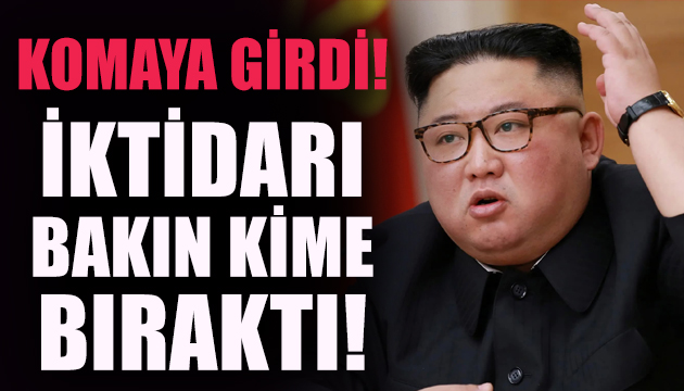 Kim Jong-un hakkında flaş iddia: Komaya girdi, ülkeyi kardeşine devretti