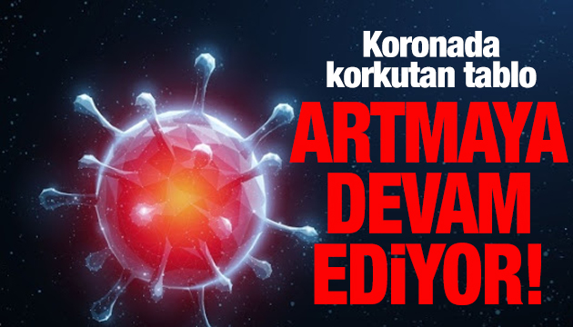 Koronada korkutan tablo: Artmaya devam ediyor!