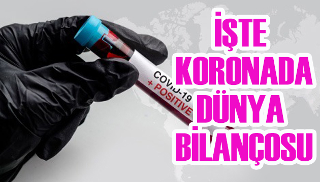 Korona virüste dünyada son durum (8 Nisan 2020 Çarşamba)