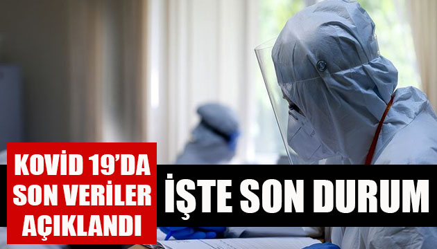 Sağlık Bakanlığı, Kovid 19 da son verileri açıkladı