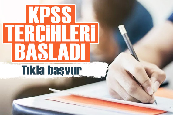 KPSS tercihleri başladı! KPSS-2023/1 tercih kılavuzu yayımlandı