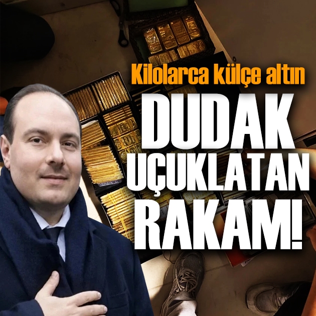 Alihan Kuriş soruşturmasında 1,34 milyar liralık külçe altın ele geçirildi