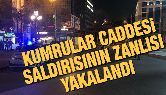 Ankara Kumrular Caddesi saldırısının zanlısı yakalandı