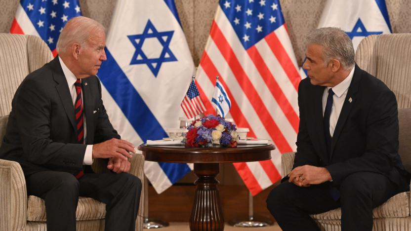 Biden İsrail Başbakanı ile görüştü!