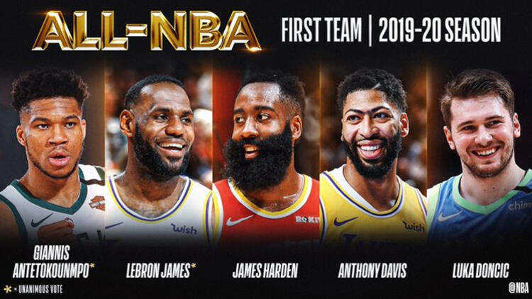 NBA de sezonun en iyileri belli oldu
