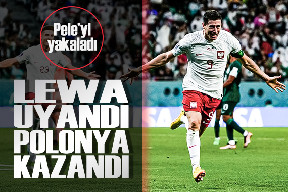 Polonya kazandı, Lewandowski Pele yi yakaladı!