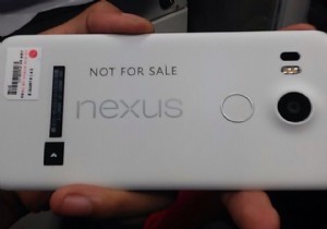 Nexus 5X in fotoğrafı sızdı!