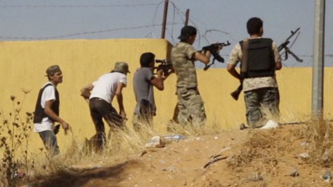 Libya da cephanelikte patlama!