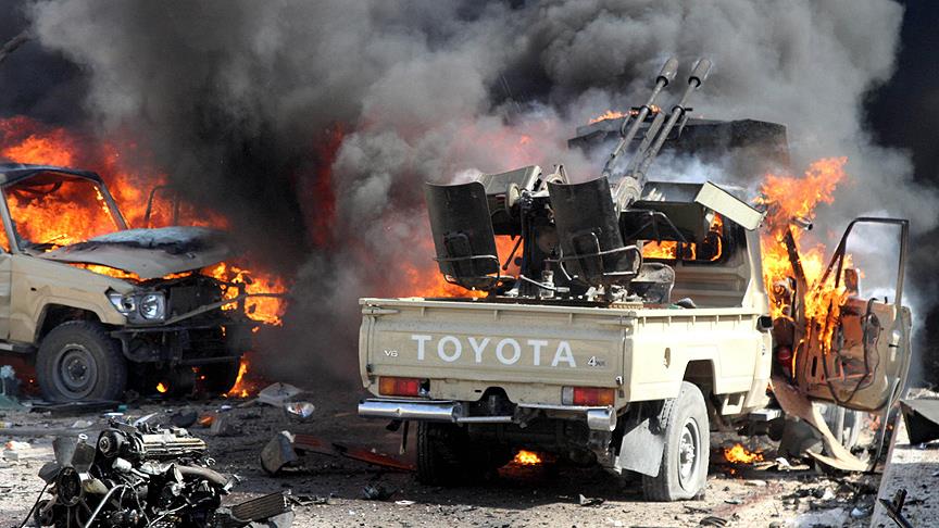 Libya da DEAŞ a yönelik operasyon
