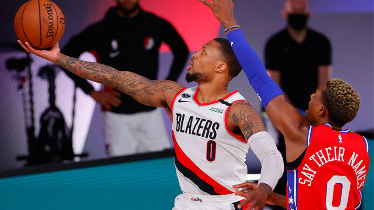 NBA de geceye Lillard damga vurdu