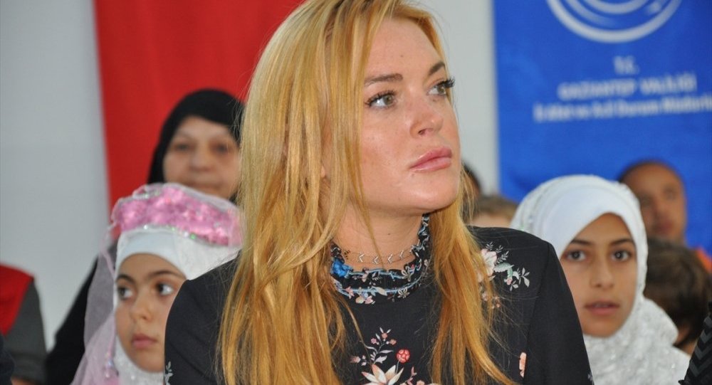Lindsay Lohan dan Türkiye ye taziye