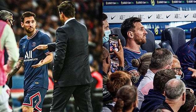 Oyundan alınan Messi neredeyse ağlayacaktı!