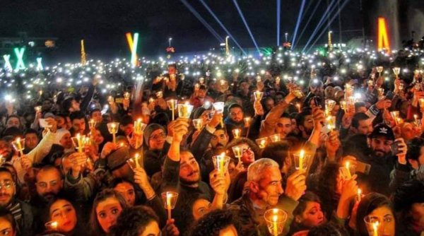 Suriye de Noel kutlaması yapıldı