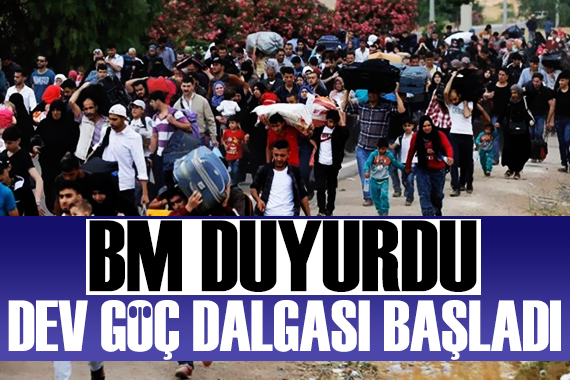 BM açıkladı: Lübnan dan büyük göç dalgası başladı...