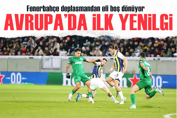 Fenerbahçe, Avrupa da ilk yenilgisini Ludogorets deplasmanında aldı