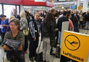 Lufthansa 929 uçuşu iptal etti!