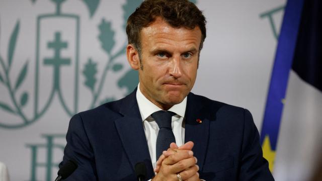 Macron dan Türkiye nin tahıl anlaşmasındaki önemine vurgu