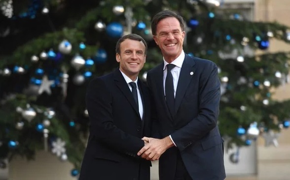 Macron ve Rutte, İsrail e gidiyor