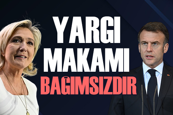Macron dan yargı bağımsızlığı mesajı
