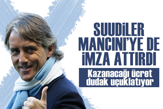 Roberto Mancini, Suudi Arabistan ın teknik direktörü oldu! İşte kazanacağı ücret...