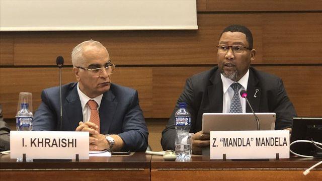 Mandela nın torunundan İsrail e  Filistin satılık değildir  tepkisi