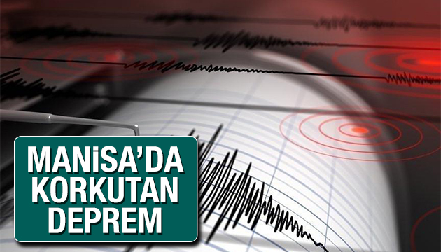 Manisa da deprem!