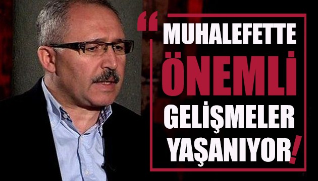 Selvi'den muhalefet partileri için dikkat çeken iddia