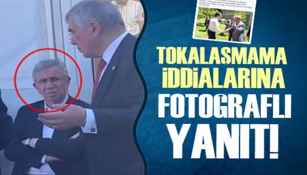 Mitingde tokalaşmadıkları iddia edilmişti: Mansur Yavaş ve Ekrem İmamoğlu'ndan birlikte fotoğraf!