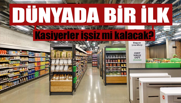 Dünyanın en büyük kasiyersiz marketi!