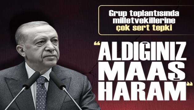 Cumhurbaşkanı Erdoğan'dan, genel kurula katılmayan Ak Parti milletvekillerine çok sert tepki