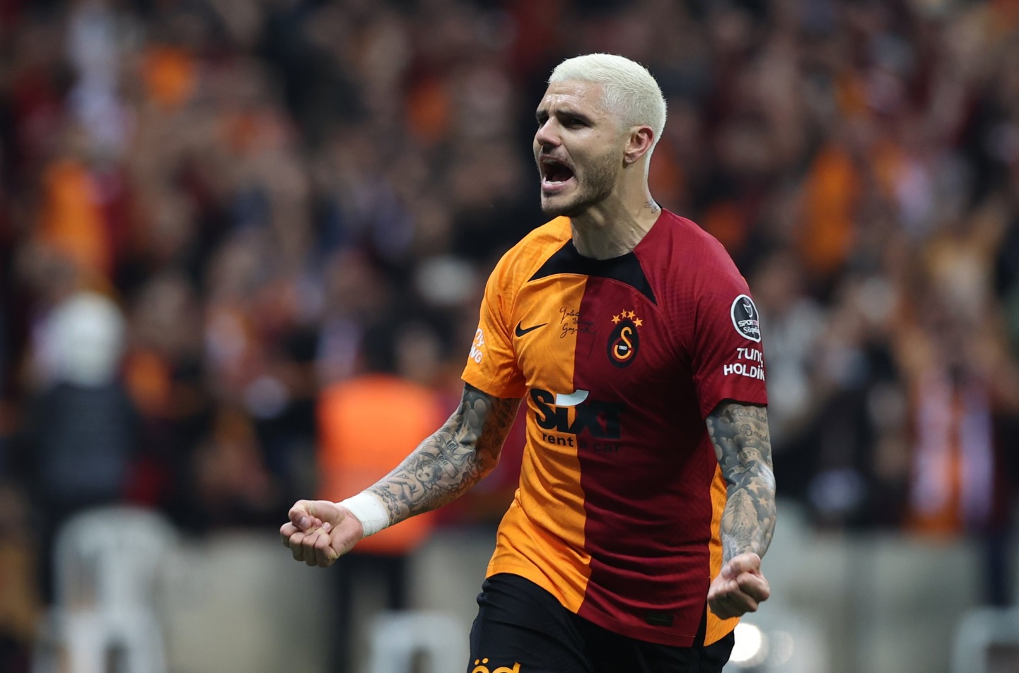 Galatasaraylı Mauro Icardi, büyük maçları es geçmiyor