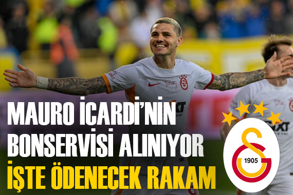 Galatasaray, Mauro Icardi nin bonservisini alıyor! Ödenecek rakam belli oldu