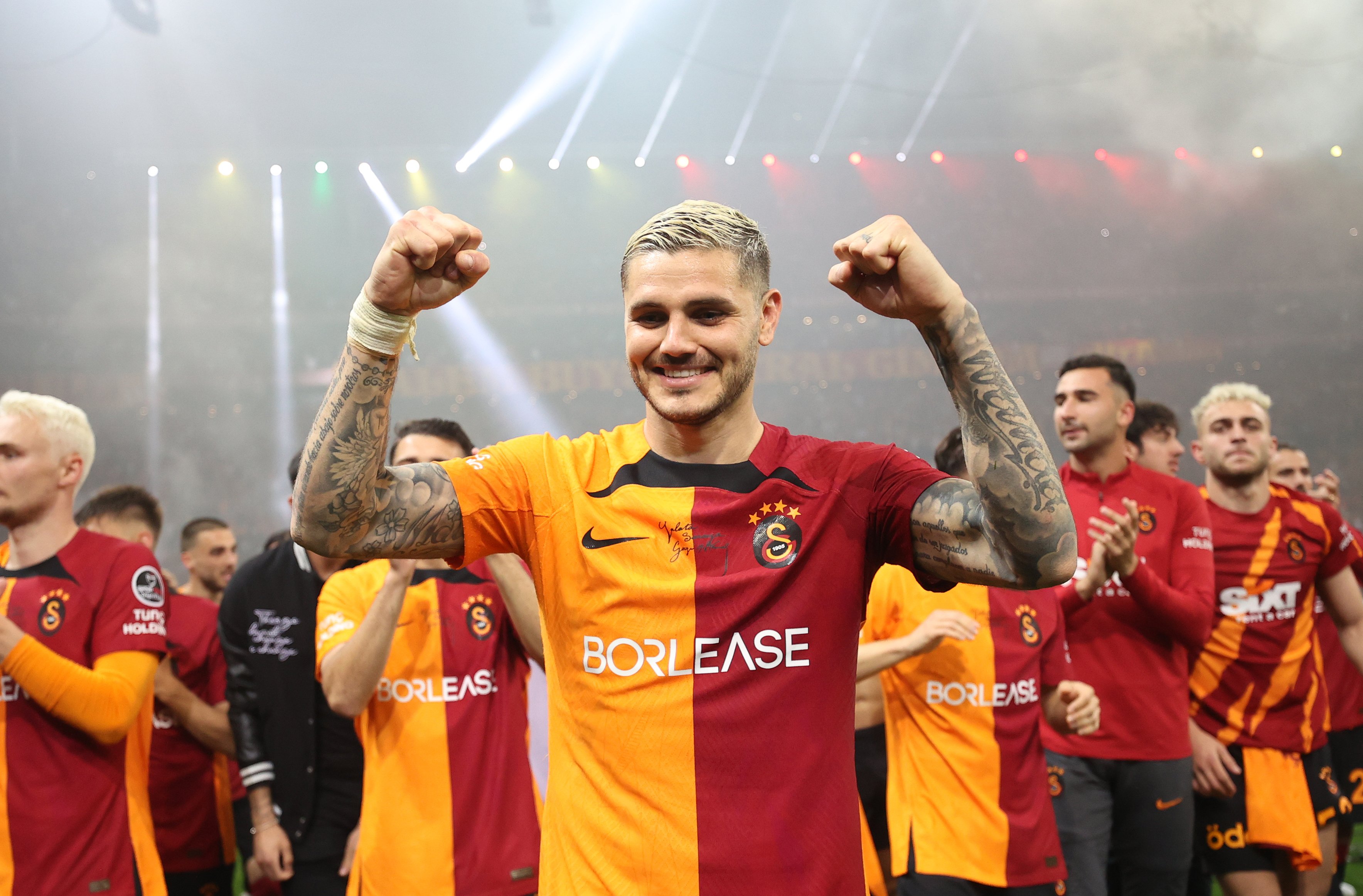 Mauro Icardi, Galatasaray taraftarını ateşleyecek paylaşımı yaptı