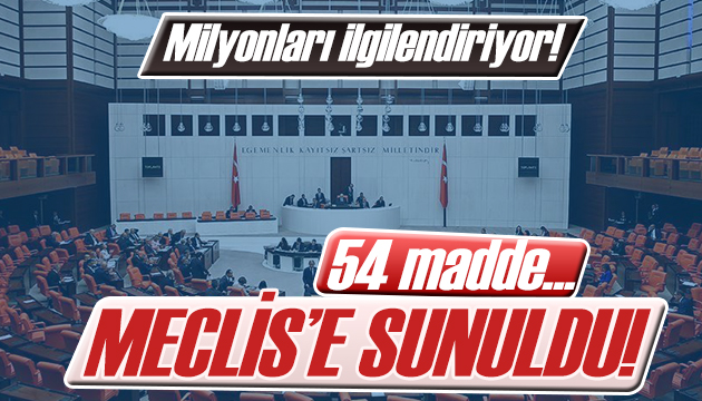 AK Parti 5. Yargı Paketi ni sundu!