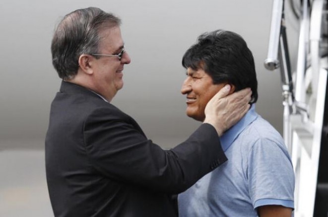 Morales e Meksika da samimi karşılama