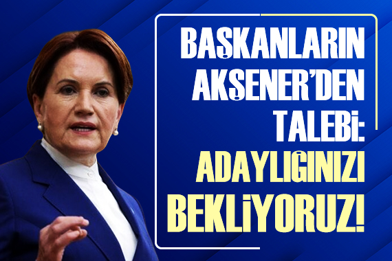 Partililerden Akşener e: Adaylığınızı bekliyoruz