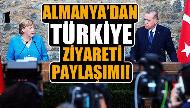 Almanya da Merkel in Türkiye ziyareti böyle yankılandı