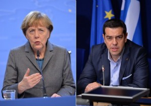 Merkel ve Çipras Berlin de buluştu!