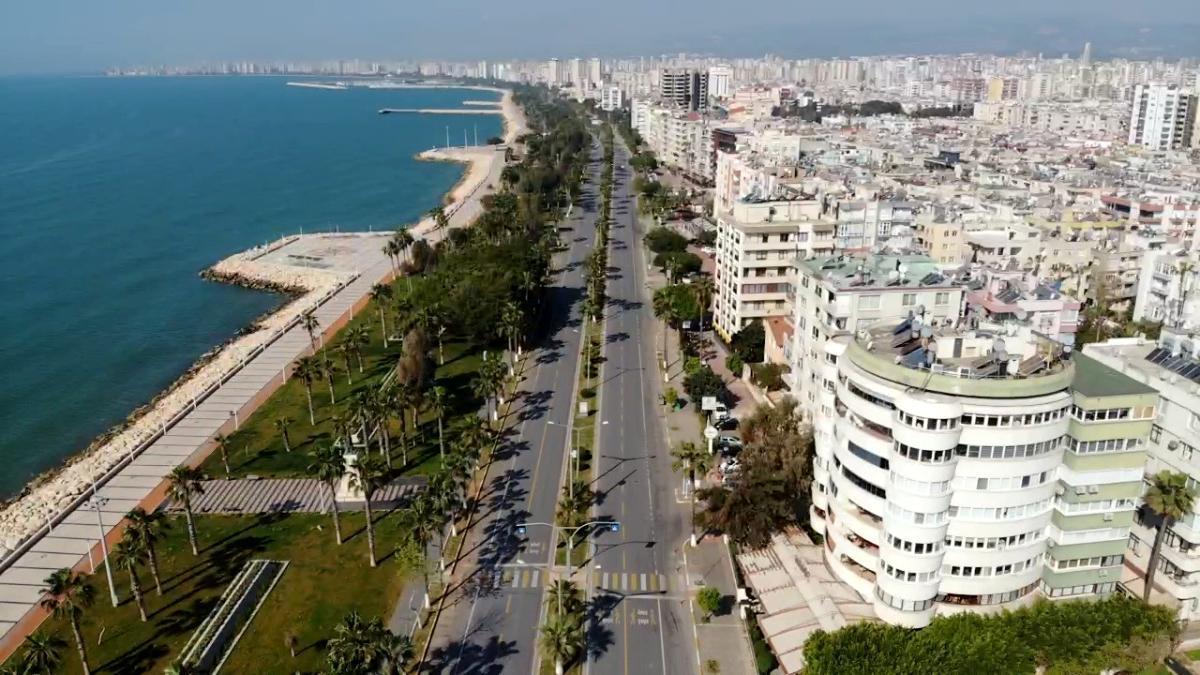 Mersin de  hava saldırısı  anonsu