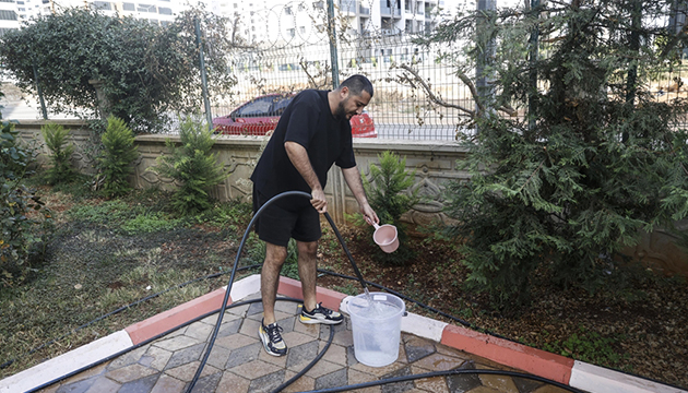Mersin de su kesintileri sürüyor