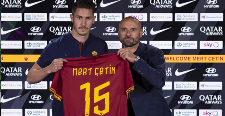 Mert Çetin resmen Roma da