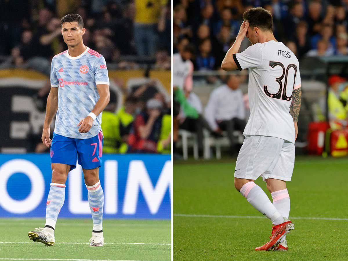 Messi ve Ronaldo ya Şampiyonlar Ligi iyi gelmedi