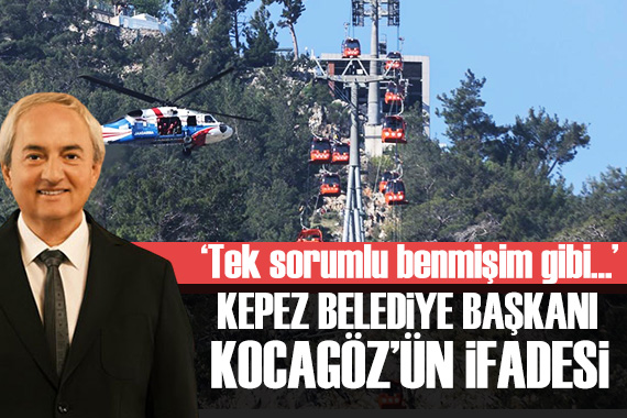 Kepez Belediye Başkanı Mesut Kocagöz ün ifadesi ortaya çıktı