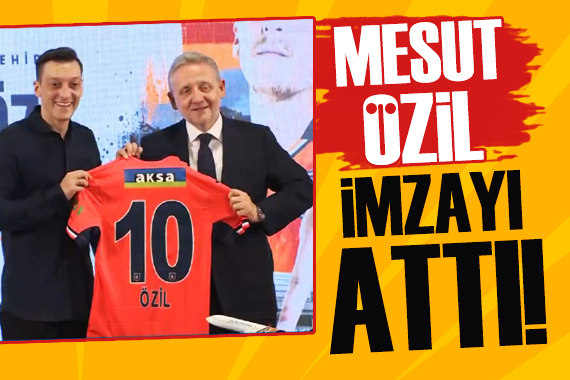 Mesut Özil Başakşehir e imzayı attı!