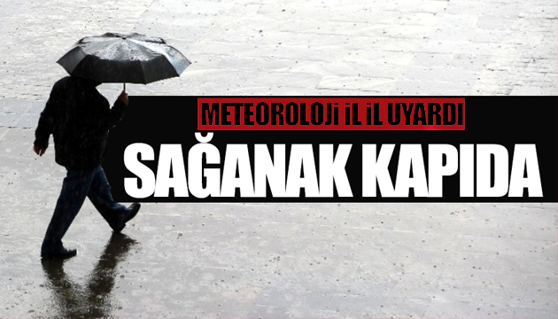 Meteoroloji den 2 il için uyarı