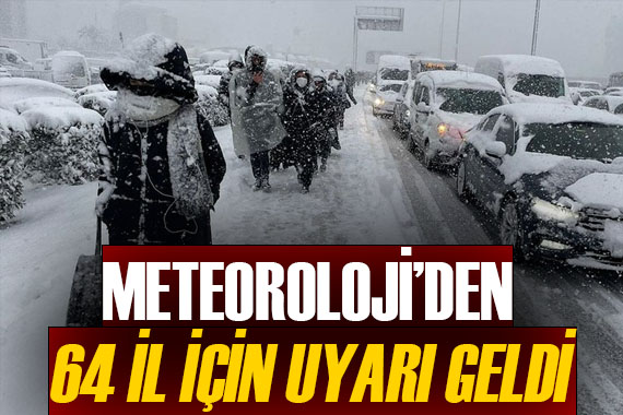 Meteoroloji den kritik uyarı! Kar yağışı o şehirde başlayıp Türkiye yi esir alacak