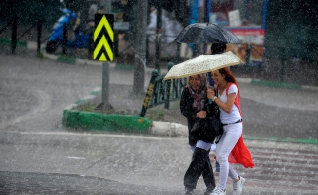 Meteoroloji den kuvvetli yağış uyarısı