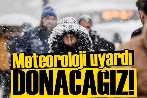 Donacağız: Meteoroloji den yağmur, kar ve fırtına uyarısı!