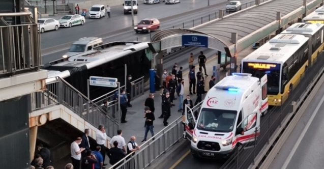 Metrobüsü rehin alan saldırgan etkisiz hale getirildi