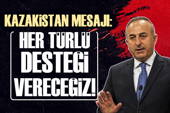 Bakan Çavuşoğlu ndan Türk Devletleri Teşkilatı vurgusu: Her türlü desteği vereceğiz!